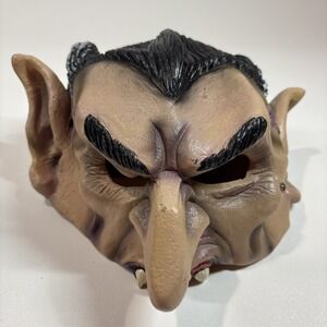 VTG 2002 Disguise Dracula Rubber Halloween Cosplay Mask - Horror Theme
